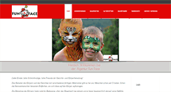 Desktop Screenshot of fun-face.de