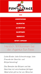 Mobile Screenshot of fun-face.de
